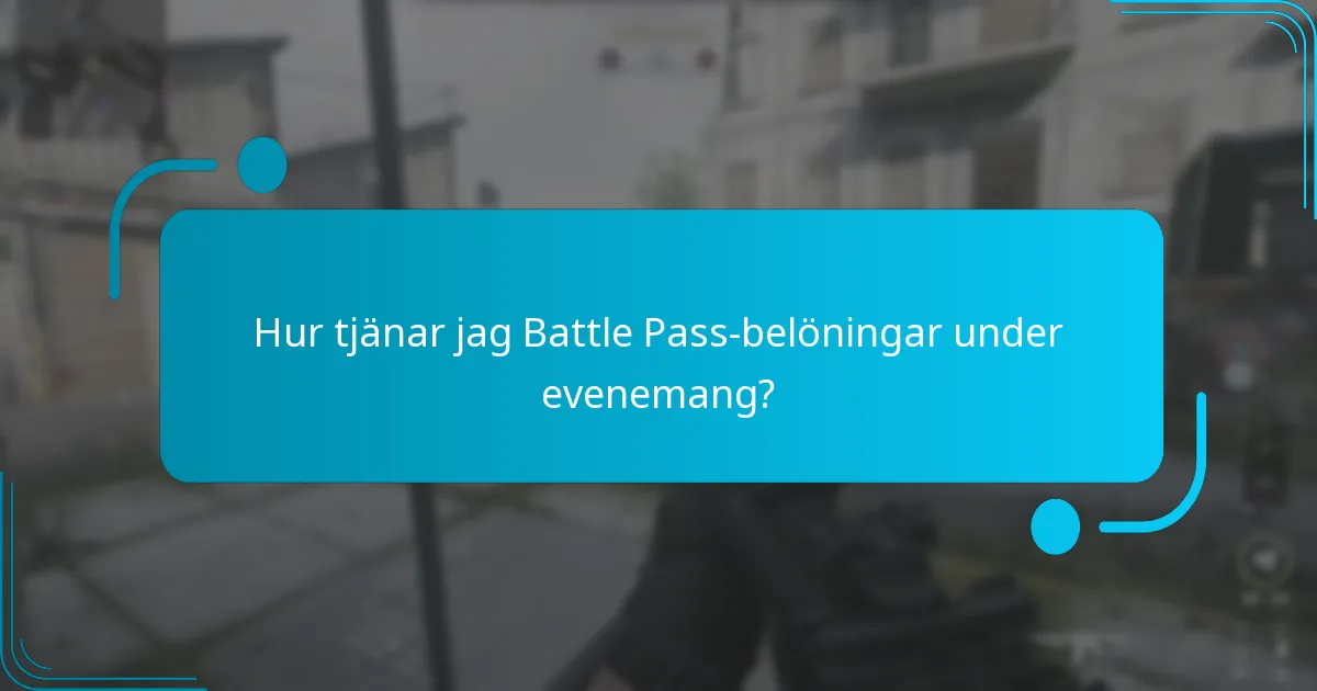 Vilka föremål har presenterats i de senaste Battle Pass-evenemangen?