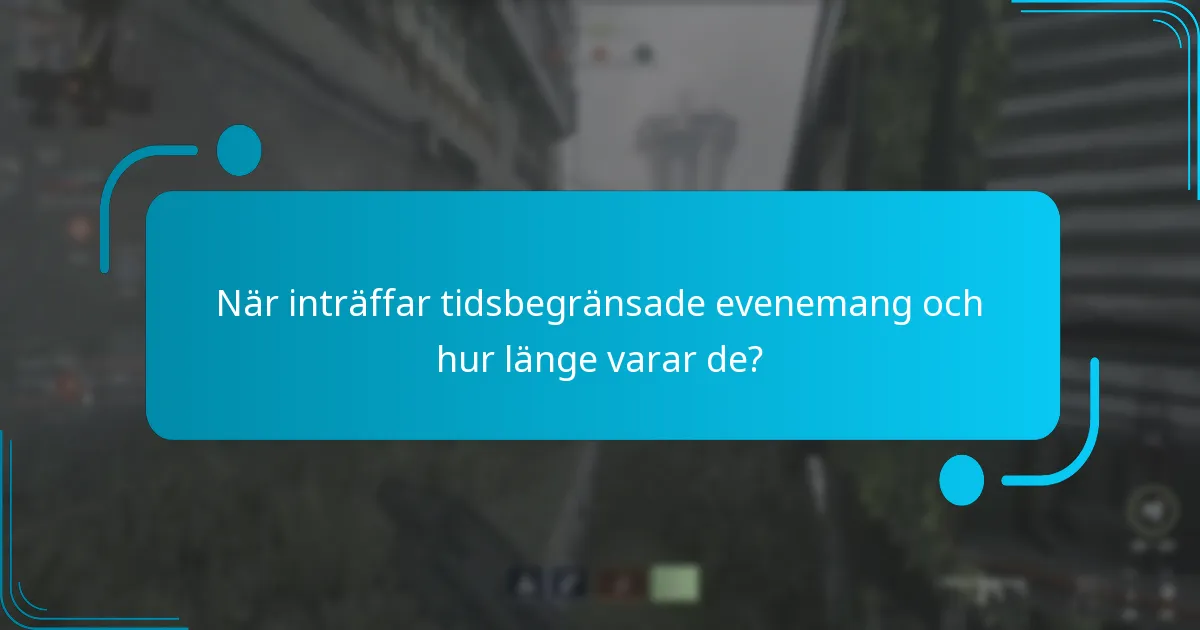 Vilka speciella kosmetiska föremål finns tillgängliga under tidsbegränsade evenemang?